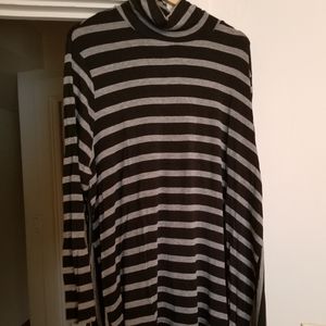 Lane Bryant long sleeve high-neck top